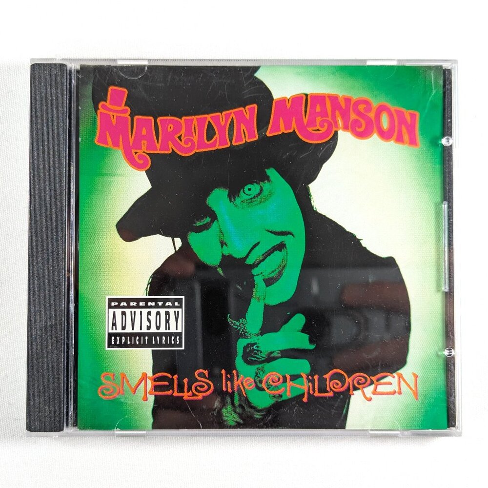 Marilyn Manson - Smells like Children Music CD (1995) Explicit parental advisory
